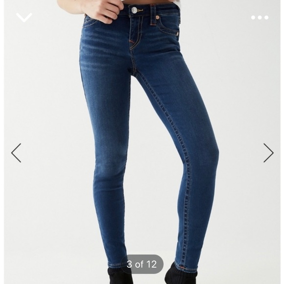 True Religion Skinny Jeans Size 27 - Picture 3 of 12